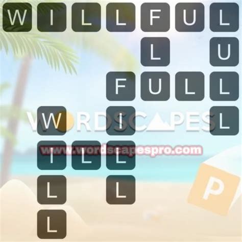 Level 8288, Rock 3 Answers for Wordscapes.